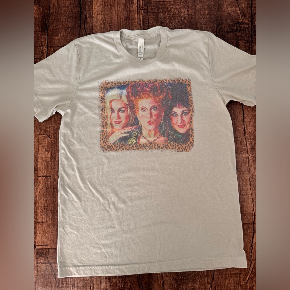 Bella Canvas Hocus Pocus tshirt size adult medium